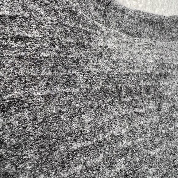 Madewell Manuscript Dress Women’s M Gray Wool Blend Pocket Modern Minimalist - Picture 8 of 11